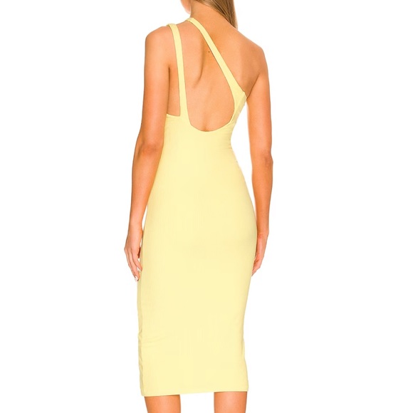 Bardot body con asymmetrical dress - Picture 1 of 3